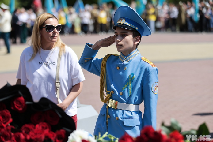 В Усть-Каменогорске празднуют 81 годовщину Великой Победы